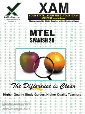 cover image of MTEL Spanish 28